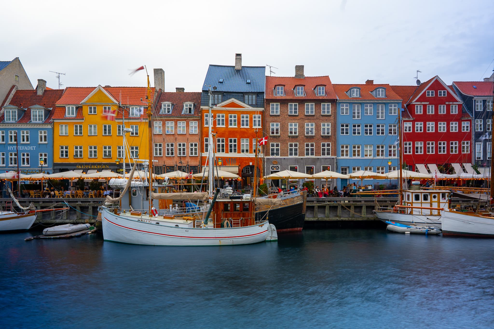 Nyhavn harbour in Copenhagen