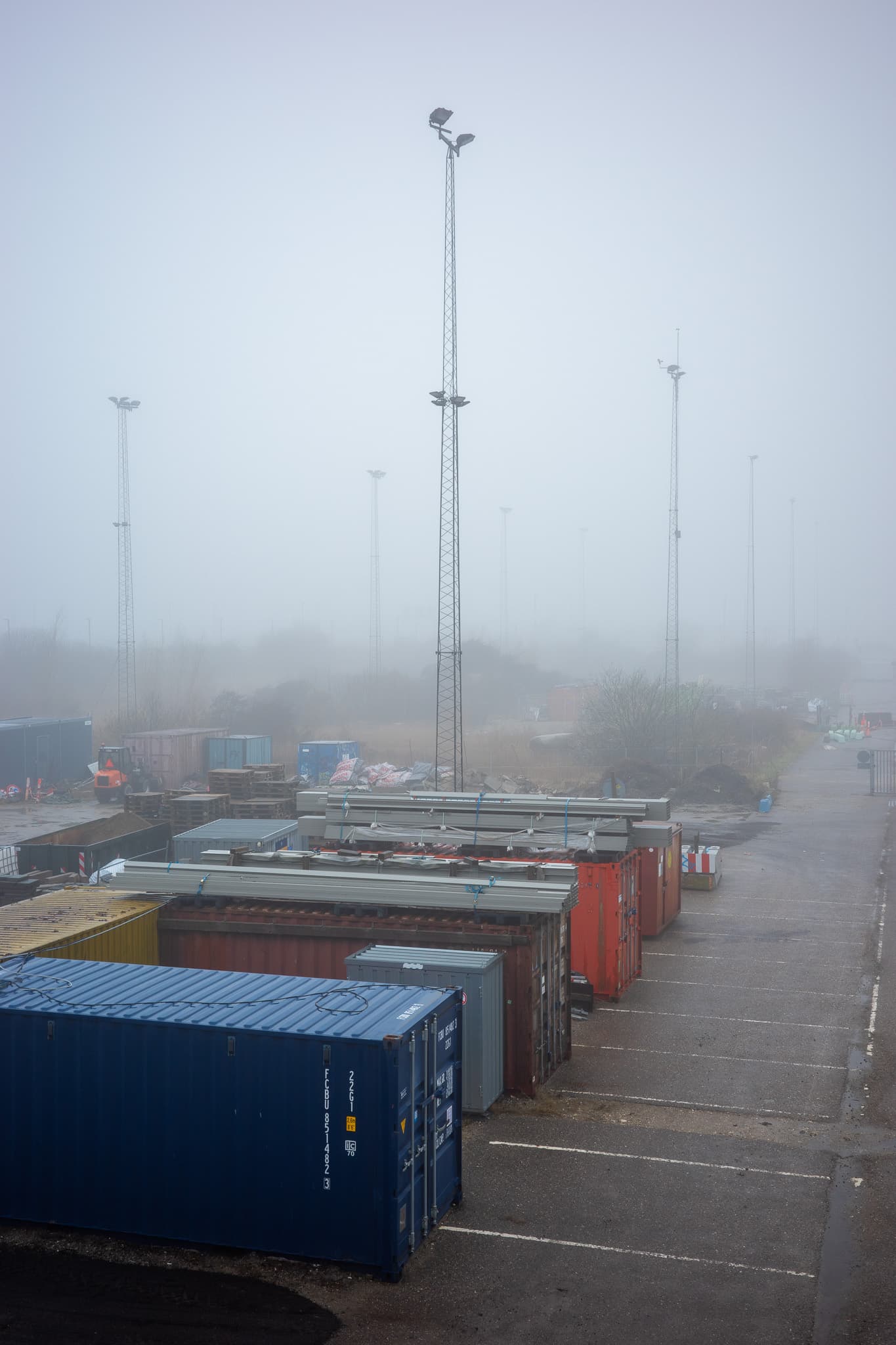Containers behind Fields, Copenhagen