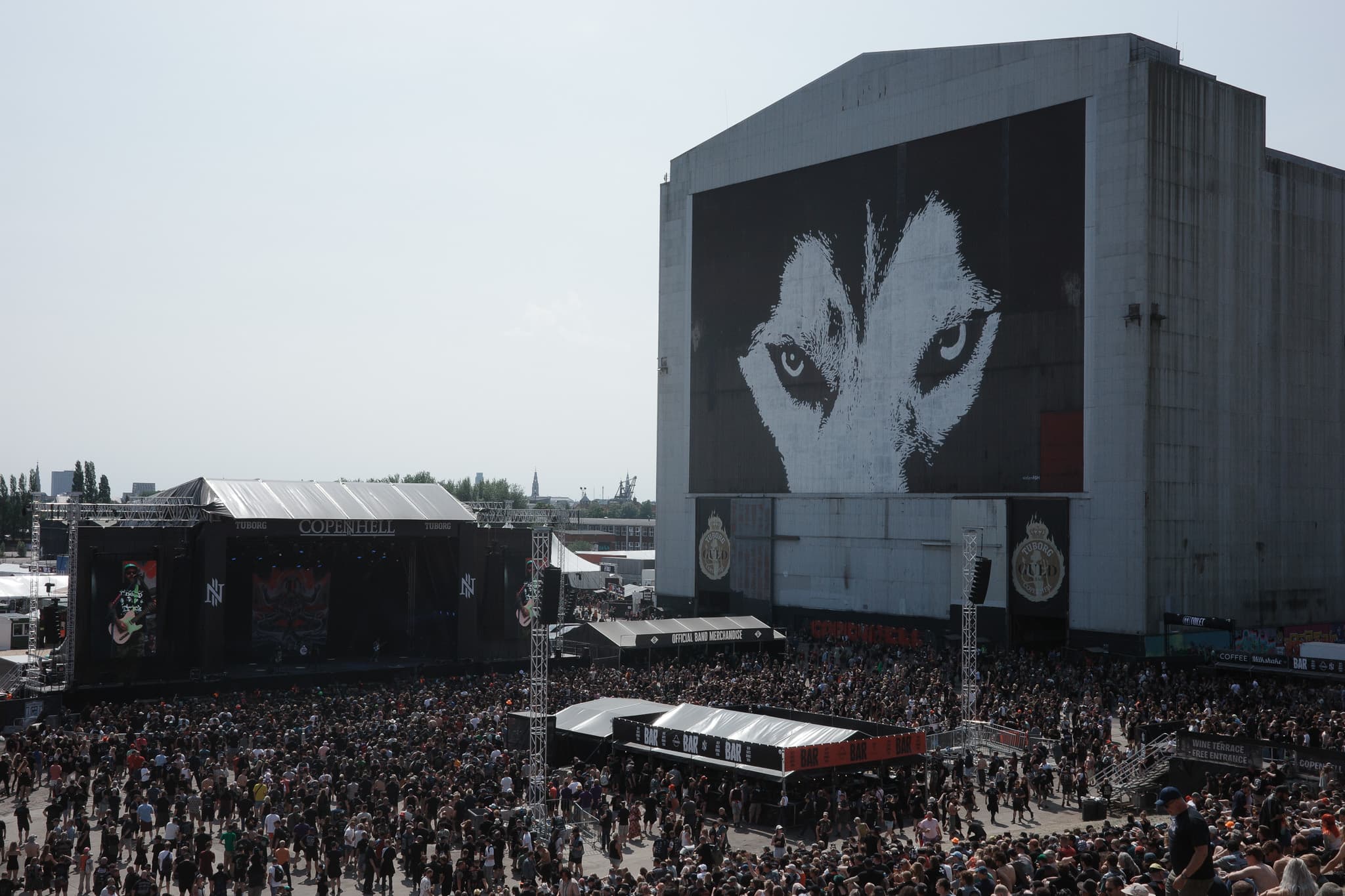 Copenhell music festival in Copenhagen