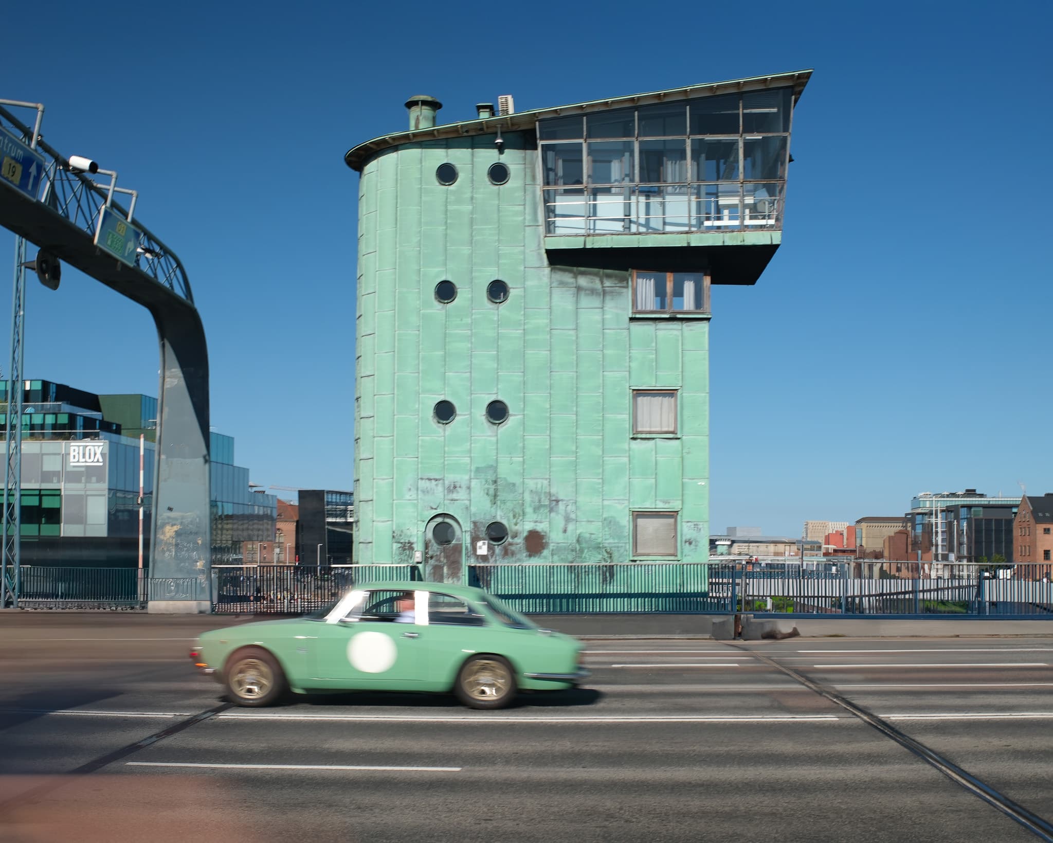 Langebro bridge in Copenhagen