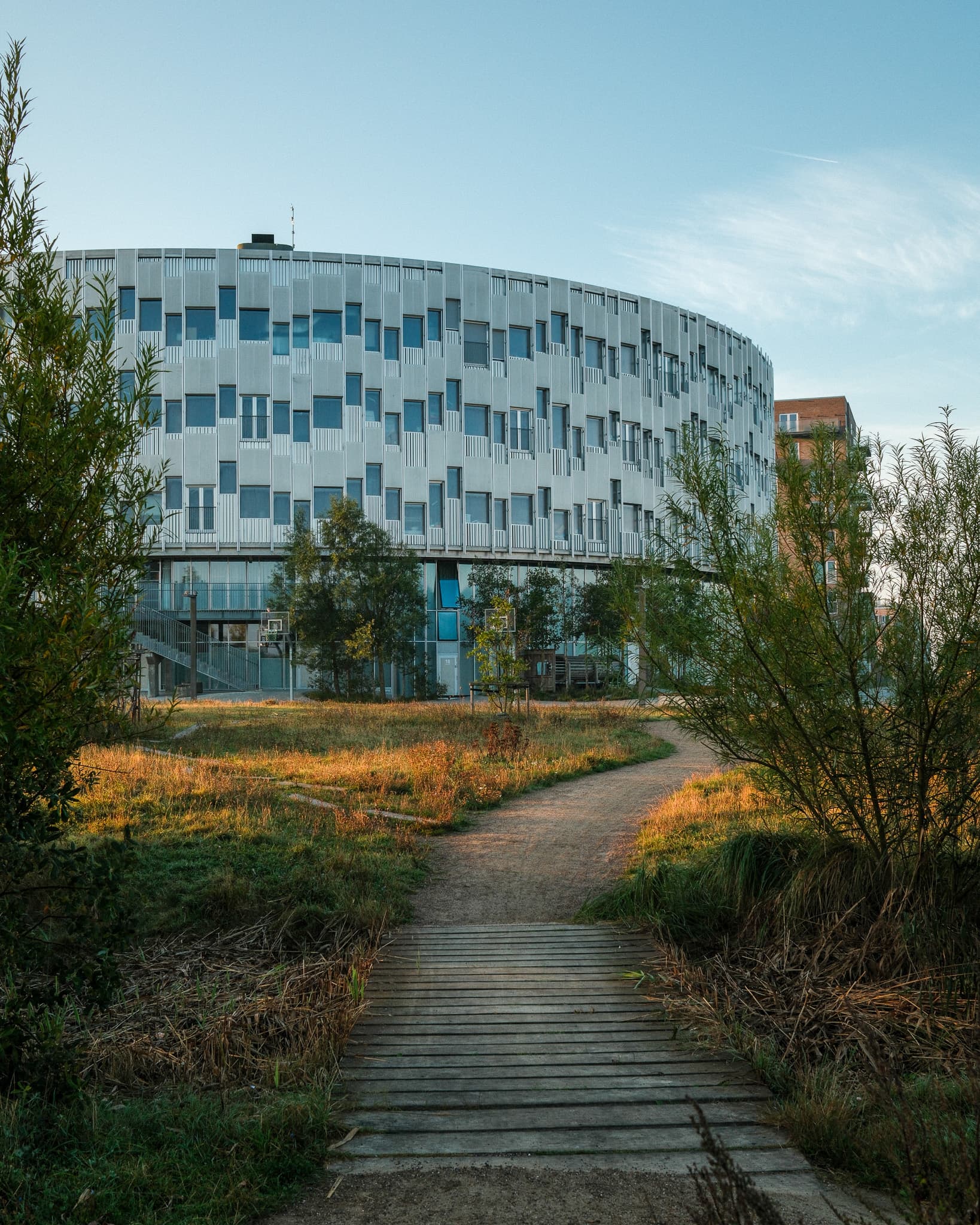 A school building in Copenhagen (Kalvebod Skole)